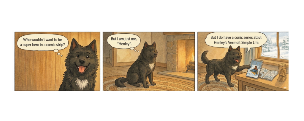 Henley's Vermont Simple Life Comic 